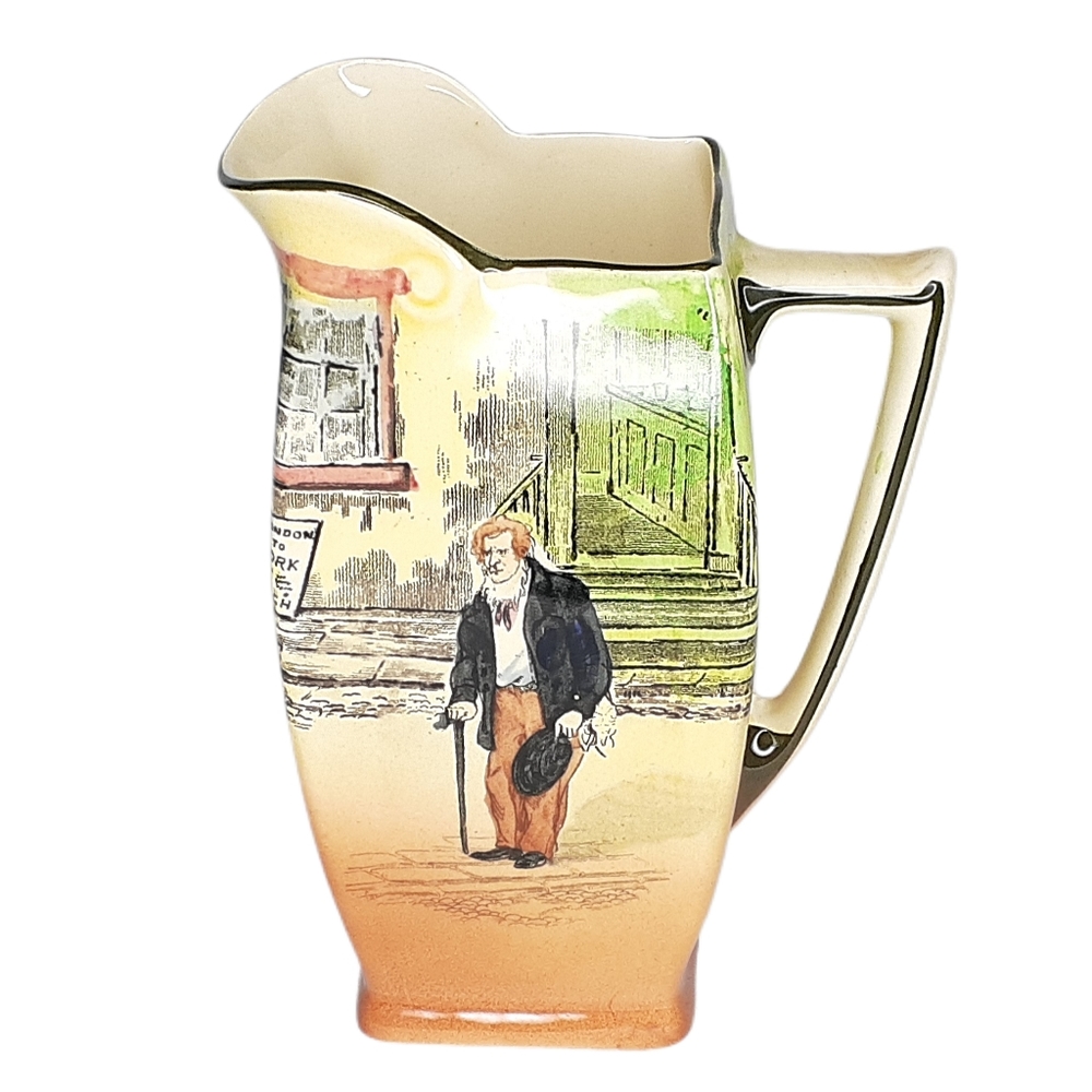 Royal Doulton England Dickensware Peggoty Pitcher